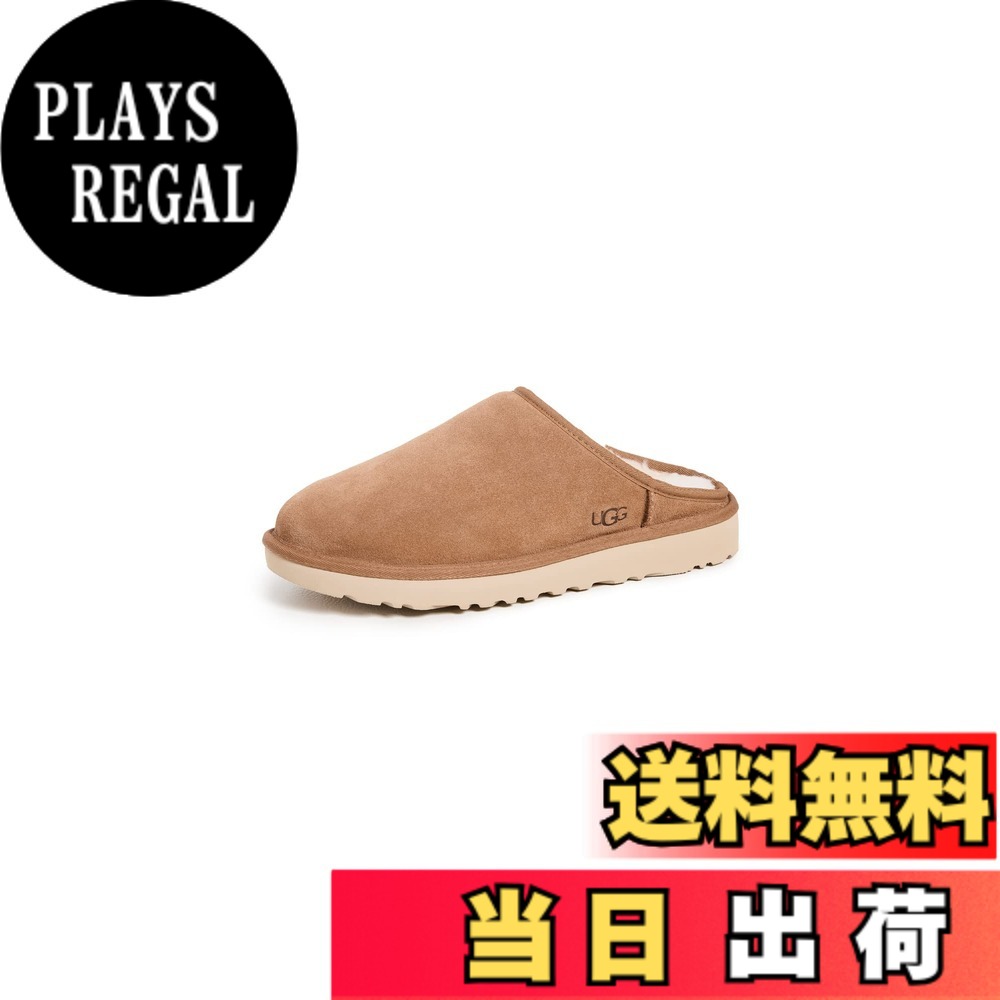 【貨物輸送無料】[UGG] 家庭用スリッパ M CLASSIC SLIP-ON メンズ 色：ベージュ、大きさ：27.0 糎