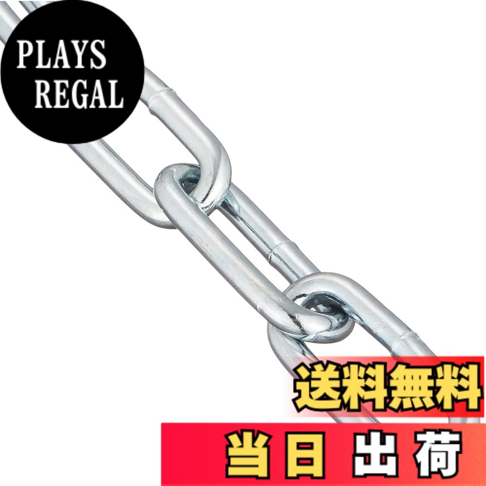【送料無料】TRUSCO(トラスコ) ユニクロカットチェーン 3.0mmX3m TIC303 x 10 本【ケース販売】 色：シルバー、サイズ：3.0mm