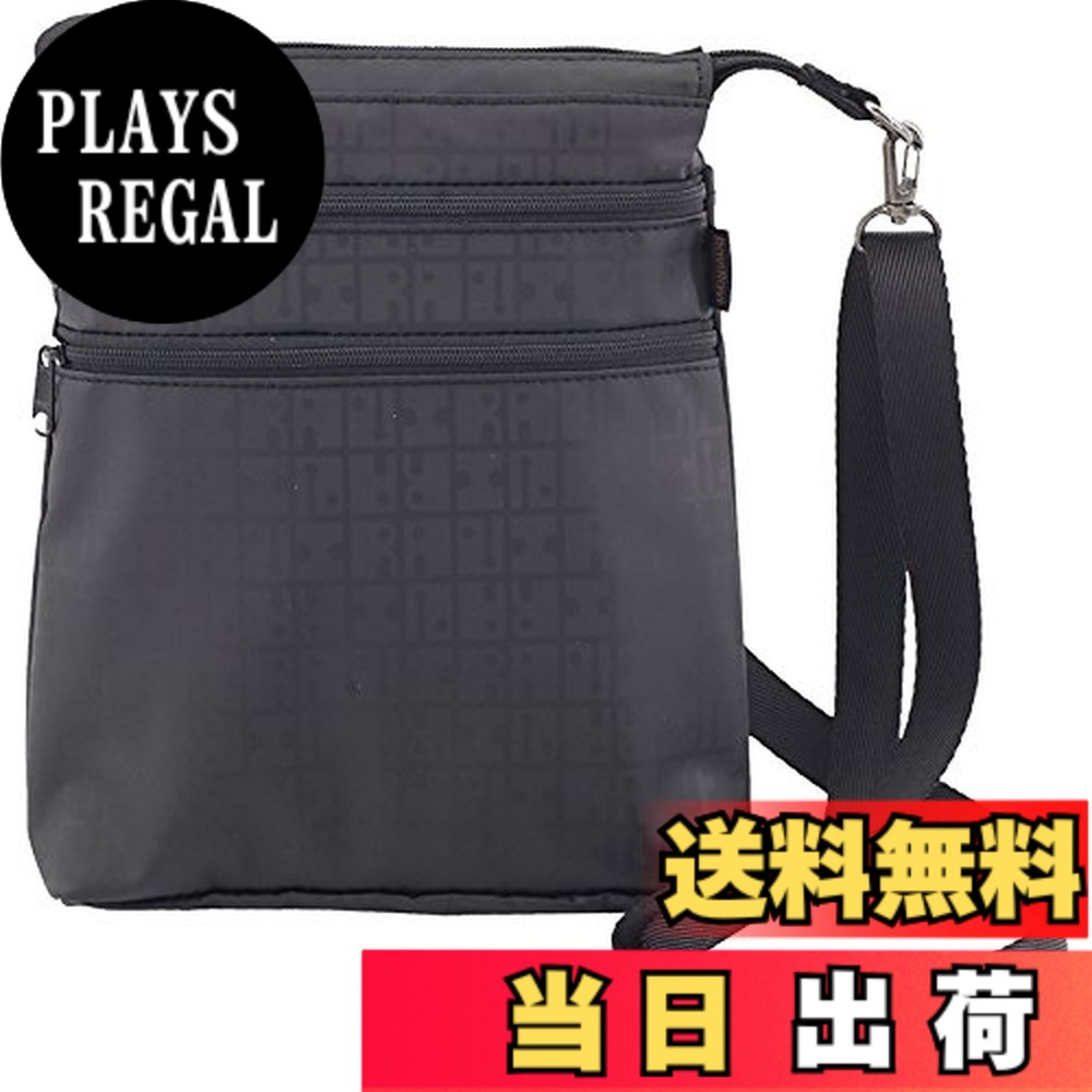 【送料無料】[ヤマト屋] キキ2 WファスナーポシェットS | T744 色：ブラック、サイズ：約H23cmxW18cmxD5cm