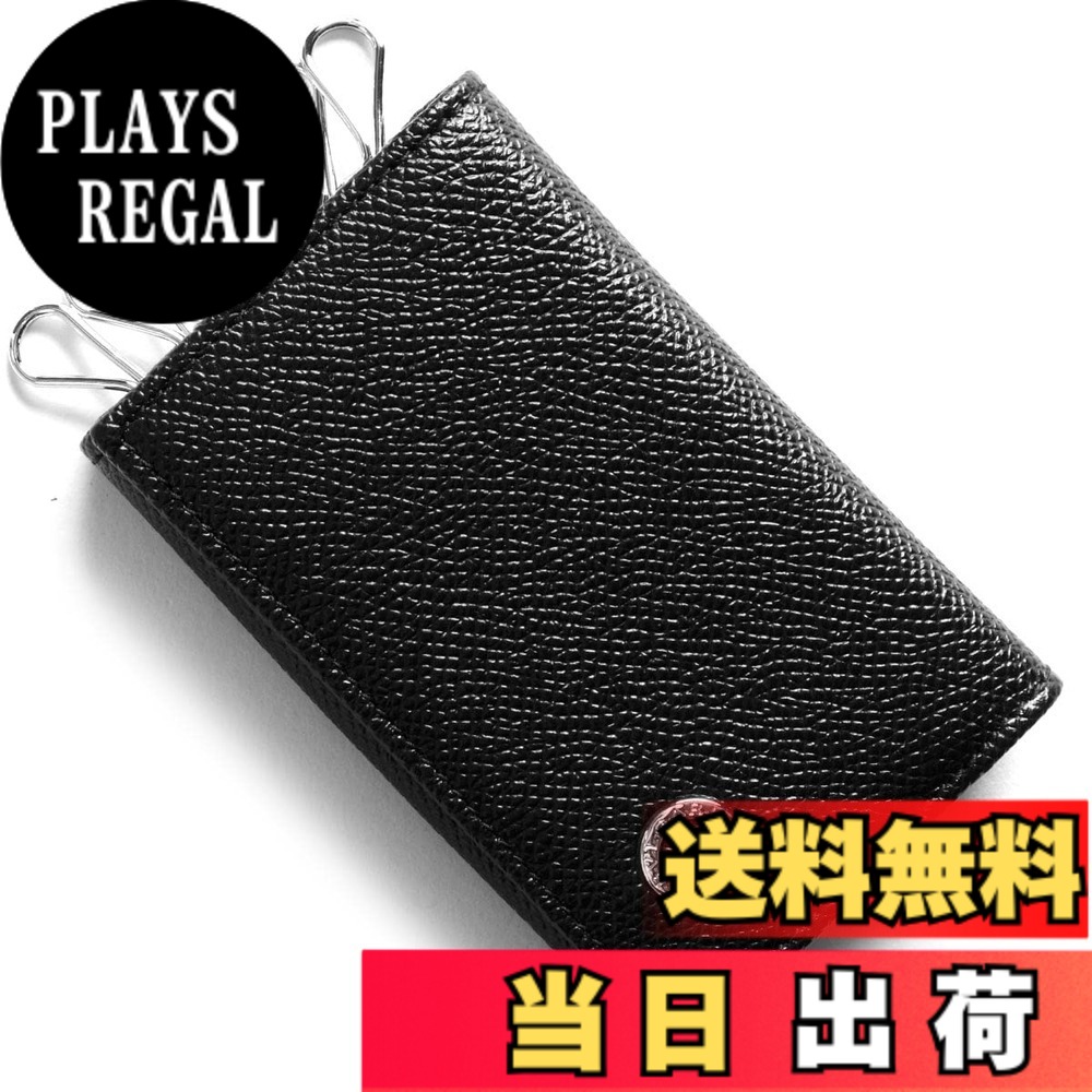 【貨物輸送無料】[ブルガリ]足懸かり入れもの 282234 BB MAN BVLGARI BVLGARI キーホルダー グレインレザー 6連 [並行輸入品] 色：黒いこと、大きさ：Free Size
