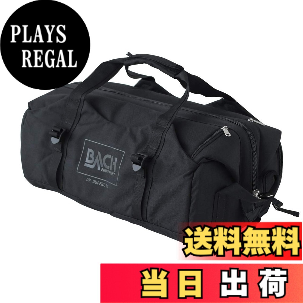 【貨物輸送無料】[バッハ] うしろ側容器に並べる Dr.Duffel 色：黒いこと、大きさ：30L