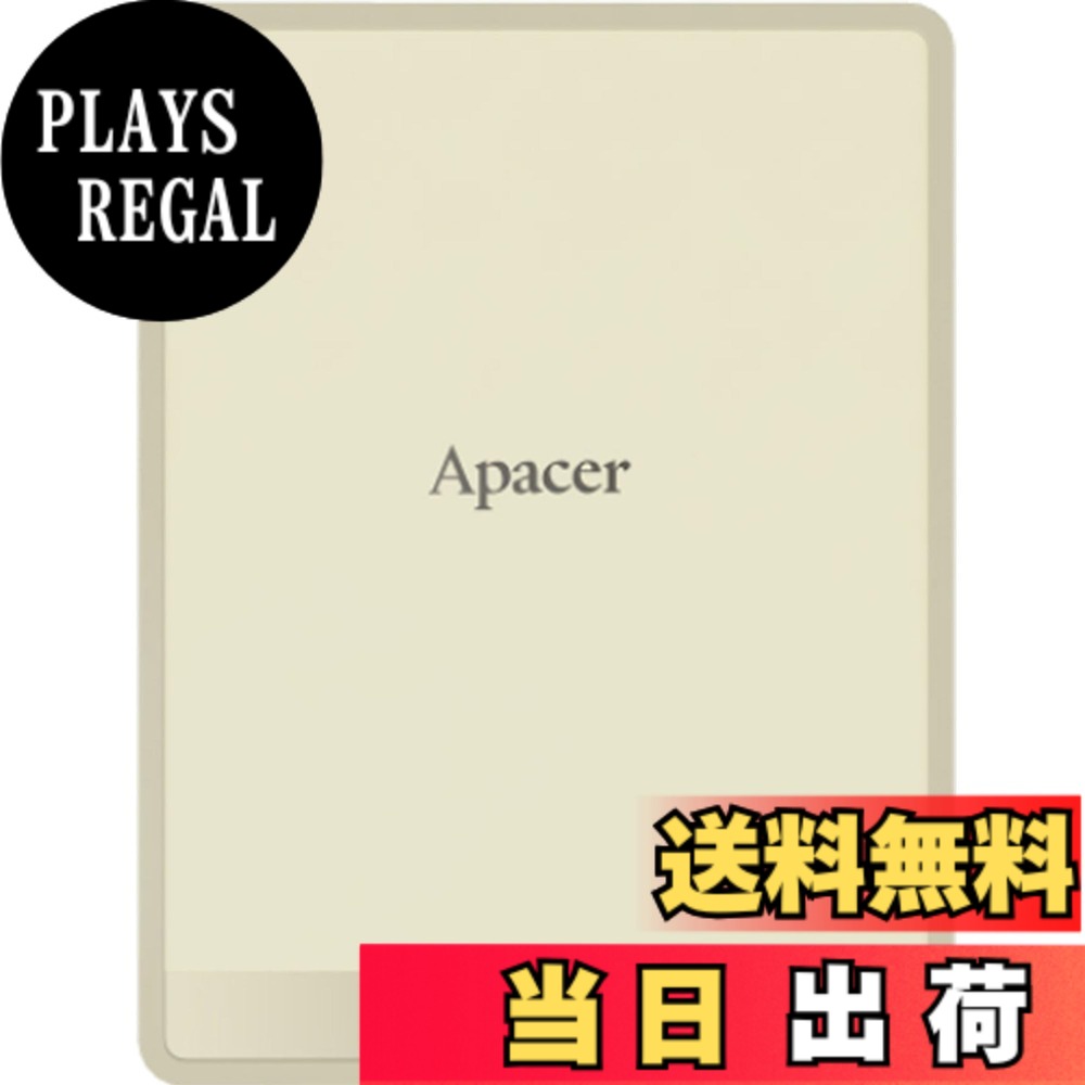 【送料無料】Apacer 外付けSSD AS724 色：クリーム