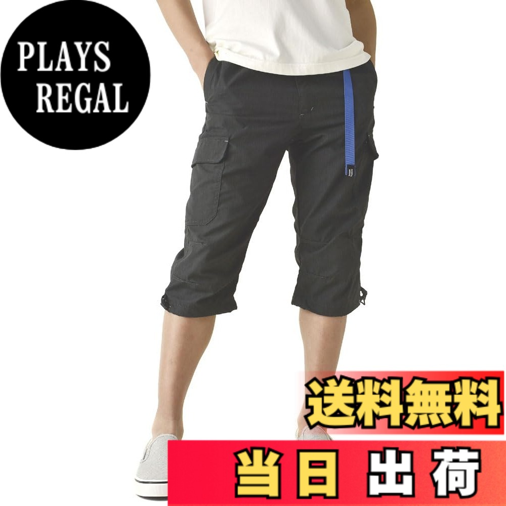 【送料無料】[アウトドアプロダクツ] 7分丈 カーゴパンツ メンズ ハーフパンツ ショートパンツ 正規品 / C5I 色：杢チャコール・MIXCHARCOAL、サイズ：M