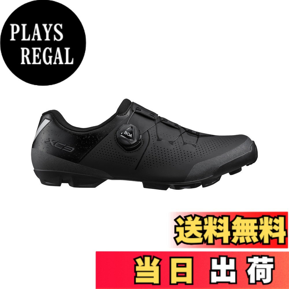 【貨物輸送無料】[シマノ] SH-XC302 サイクリングシューズ クロスカントリー SPD 色：黒いこと、大いさ：25.0 糎 スポーツ・アウトドア-自転車・サイクリング