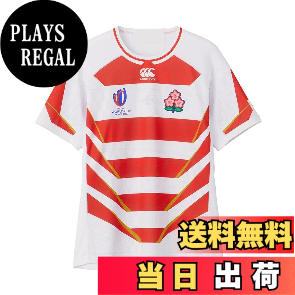 【送料無料】CANTERBURY(カンタベリー) ラグビージャージJAPAN RWC2023 REPLICA HOME JERSEY ジャパンRWC2023レプリカホームジャージ メンズ RG33980WCメンズ 色：10_ホワイト、サイズ：XL