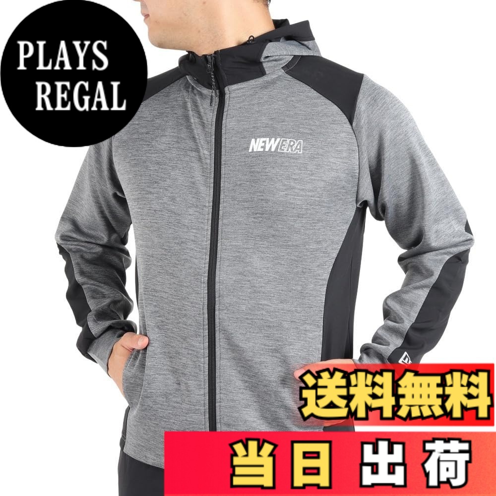 【貨物輸送無料】ニュー内鰓（NEW ERA） PA ウォームアップジャケット 13870612 色：濃灰色薄墨色、大きさ：M