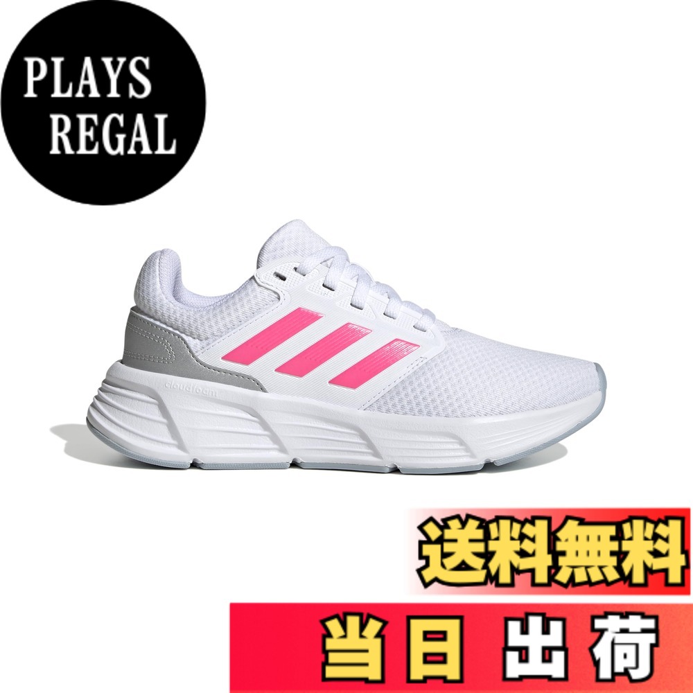 【送料無料】adidas(アディダス) ランニングシューズ ギャラクシー 6 GX7256 メンズ 色：フットウェアホワイト/ルシッドピンク/シルバーメタリック(IE1988)、サイズ：24.0 cm 8,528円