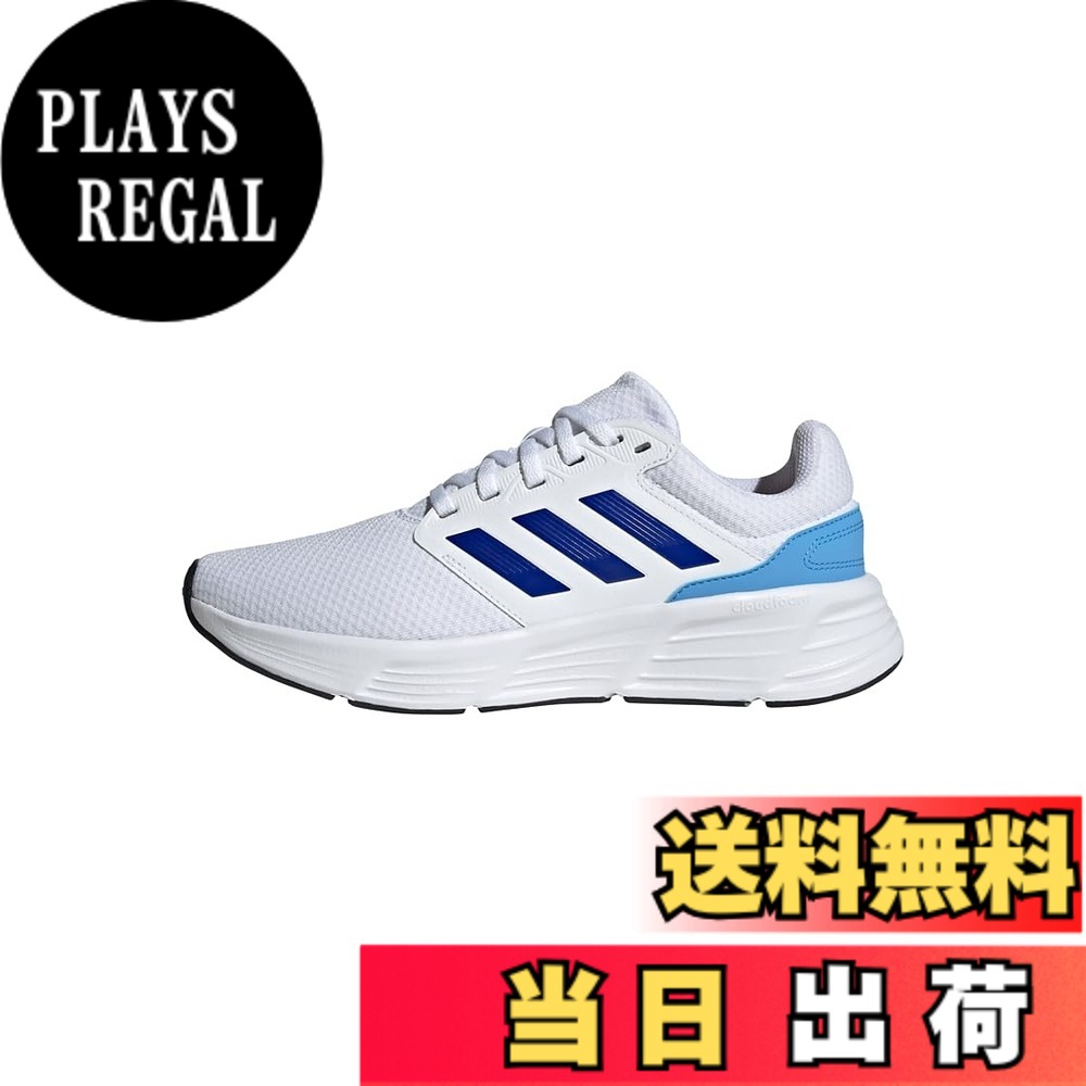 【送料無料】adidas(アディダス) ランニングシューズ ギャラクシー 6 GX7256 メンズ 色：フットウェアホワイト/セミブルーバースト/セミスパーク (IE8141)、サイズ：25.5 cm