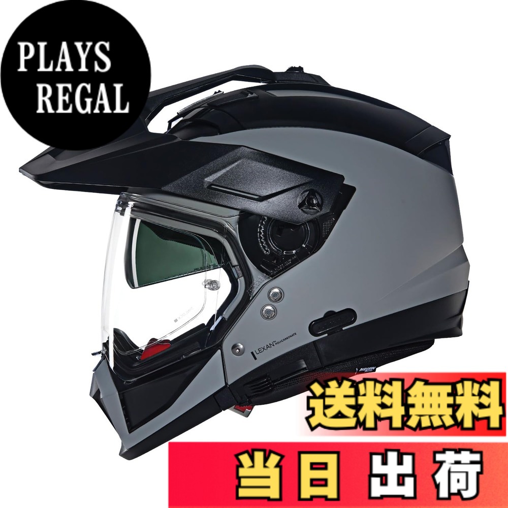 【送料無料】NOLAN (ノーラン) バイク用 ヘルメット システム 色：FLATGRAY/304、サイズ：XL