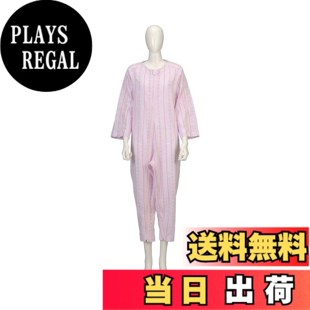 【送料無料】竹虎 雑貨 ソフトケアねまき 薄手 色：ピンク、サイズ：LL