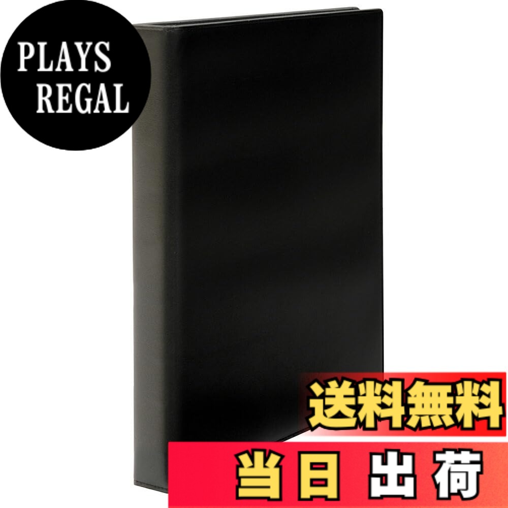 【貨物輸送無料】寄せあつめる 輪っか整理保存用具 本革調 A4-L KOVA A4 30穴 黒 F-950V-BK 色：黒いこと