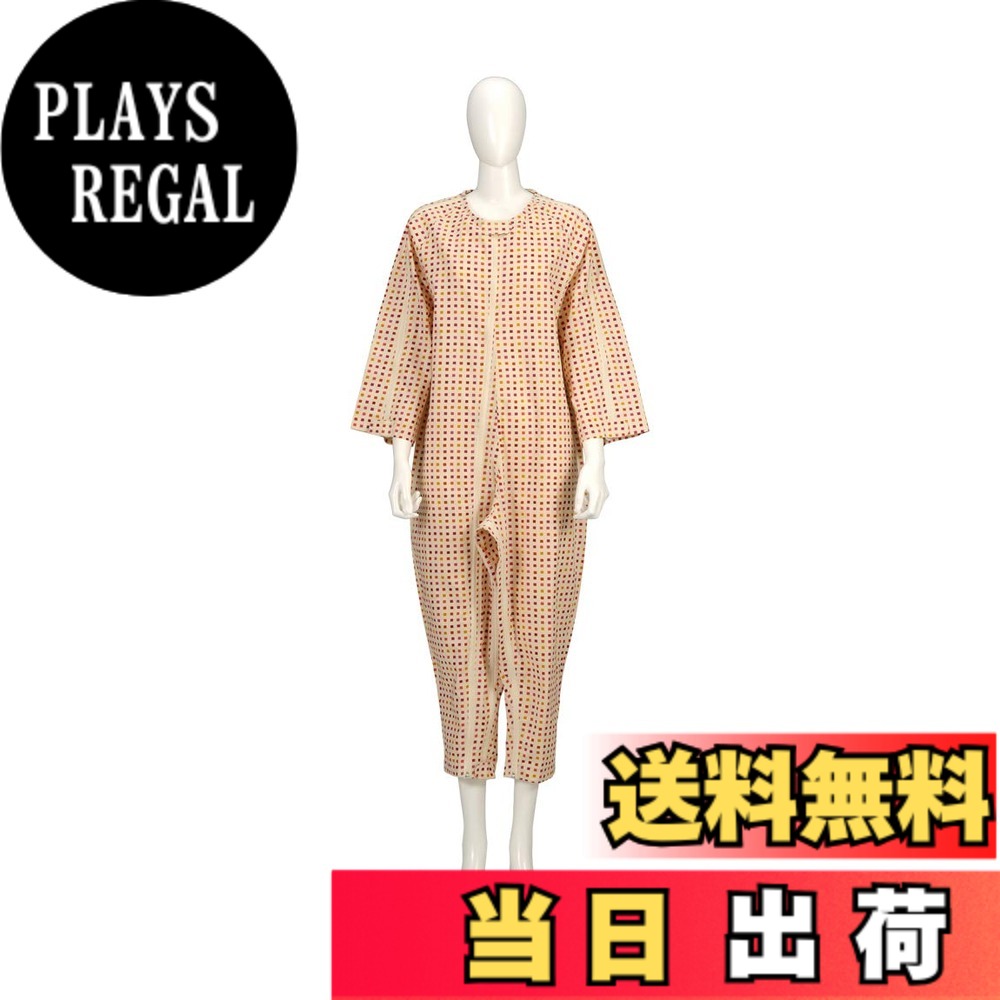 【送料無料】竹虎 ヒューマンケア ソフトケアねまき 3シーズン 色：だいだい、サイズ：LL