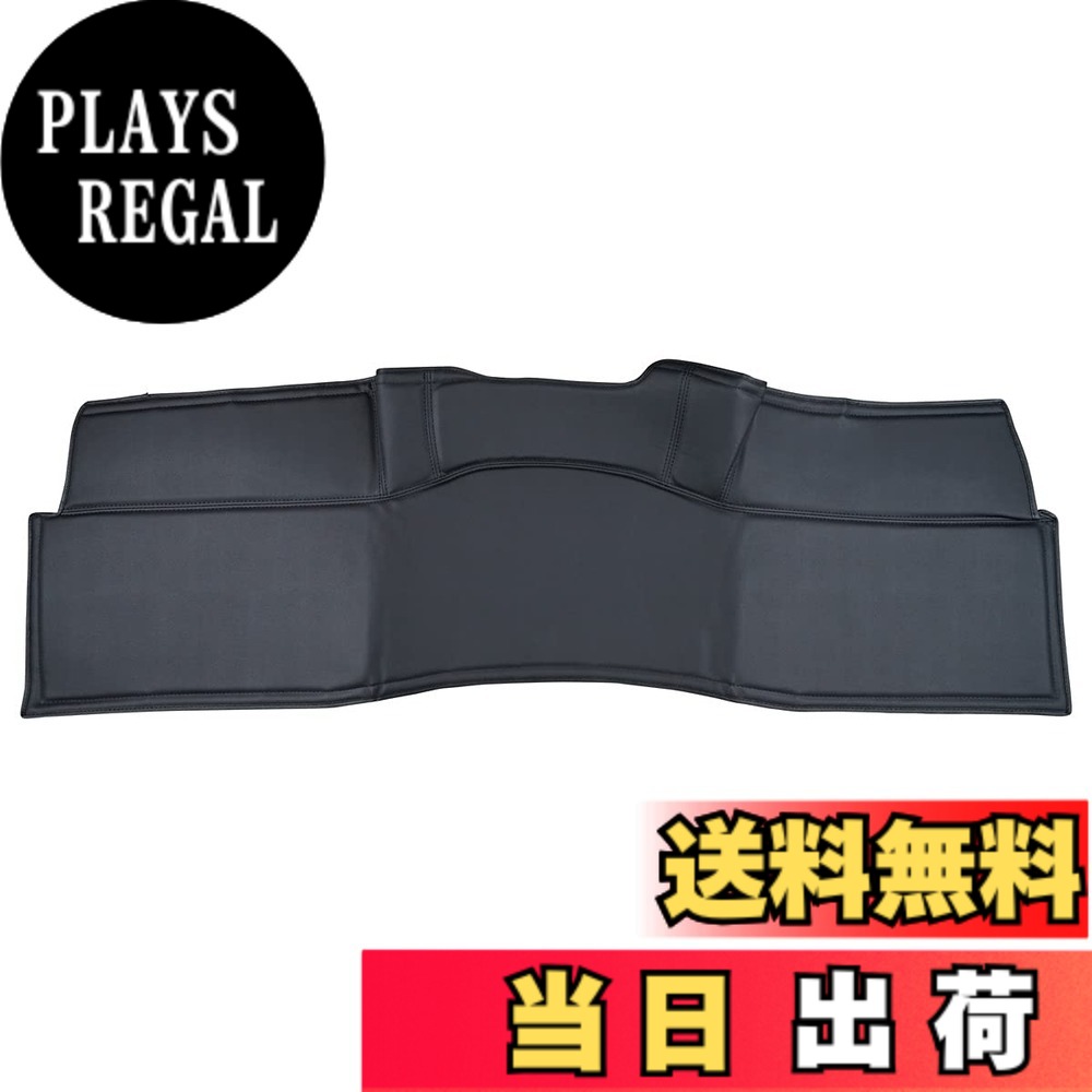 【送料無料】TRISTAR'S [ハイエース レジアスエース 200系 1型~8型 S-GL スーパーGL 標準ボディ用]デッキカバー エンジンルームカバー 色：ブラック、サイズ：ブラックレザー無地