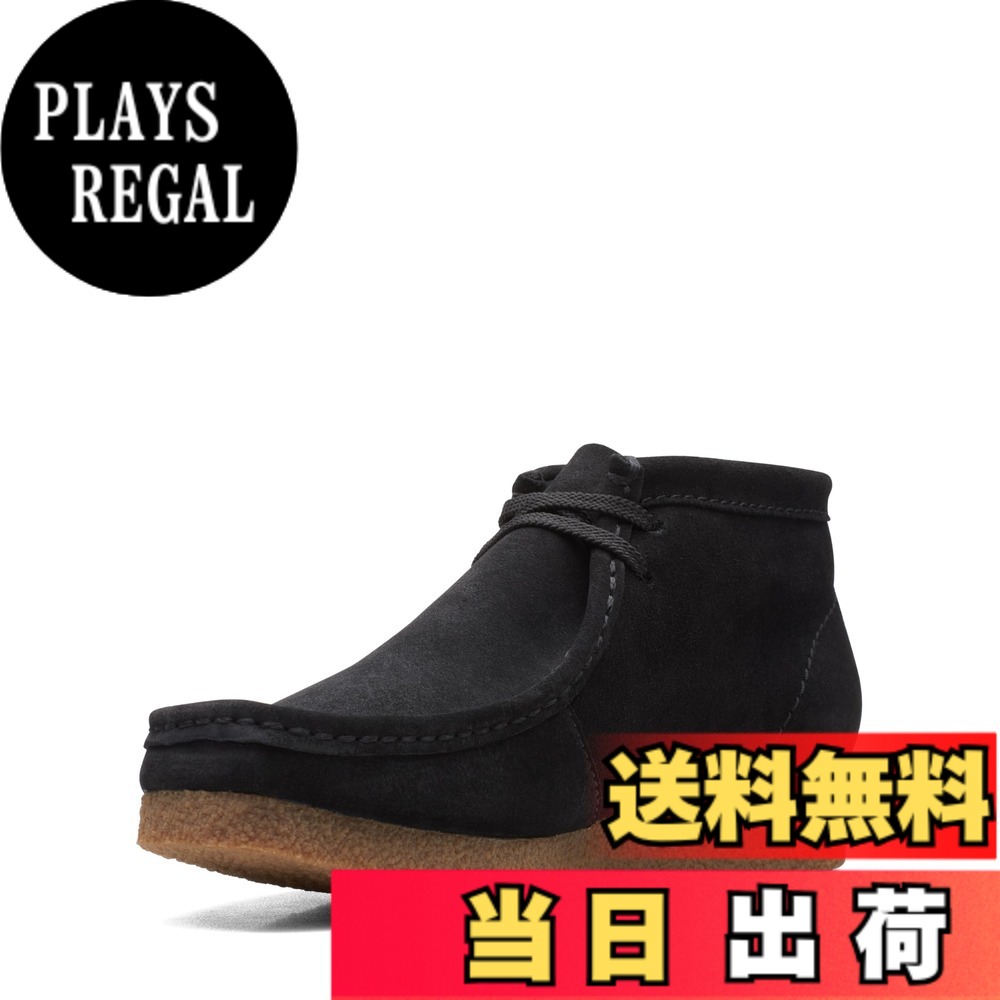 【貨物輸送無料】Clarks(クラークス) メンズ シェイカーブーツワラビーブーツ 色：黒いことスエードクロス、大いさ：25.0 珊 ウィンタースポーツ-スポーツ・アウトドア-バッグ・ケース