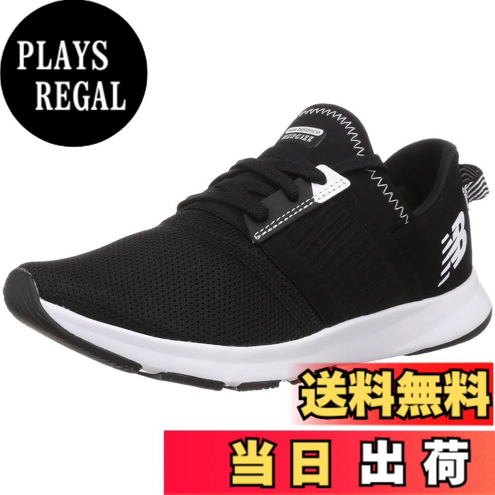 【送料無料】[ニューバランス] ウォーキング/フィットネスシューズ NB NERGIZE WXNRG エナジャイズ ジム 普段履き レディース 色：ブラック(LK3)、サイズ：22.0 cm D｜PLAYS REGAL