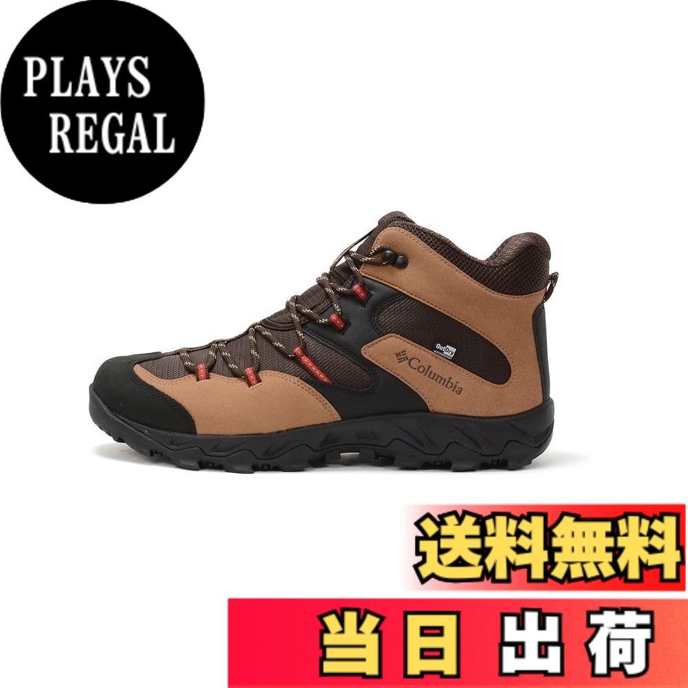 【送料無料】[コロンビア] セイバー ファイブ ミッド アウトドライ ワイド 色：ベージュ、サイズ：25.0 cm｜PLAYS REGAL