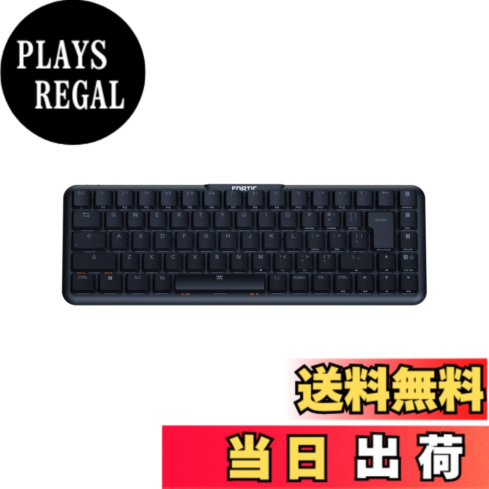 【送料無料】FnaticGear フナティックギア STREAK65 ゲーミングキーボード KB0006-005 KB73 色：ブラック