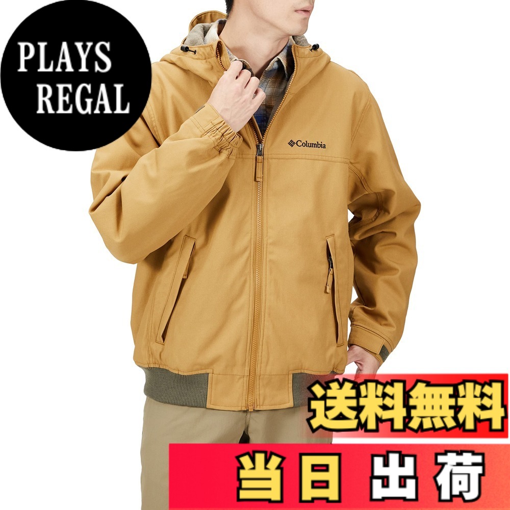【貨物輸送無料】[コロンビア] ロマビスタ フーディー XM4292 上衣 メンズ 色：ベージュ、大きさ：2XL