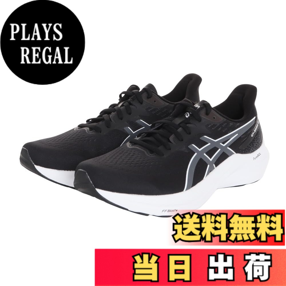 【送料無料】asics(アシックス) メンズ GT-2000 12ランニングシューズ 色：002(ブラック/キャリアグレー)、サイズ：25.0 cm 4E