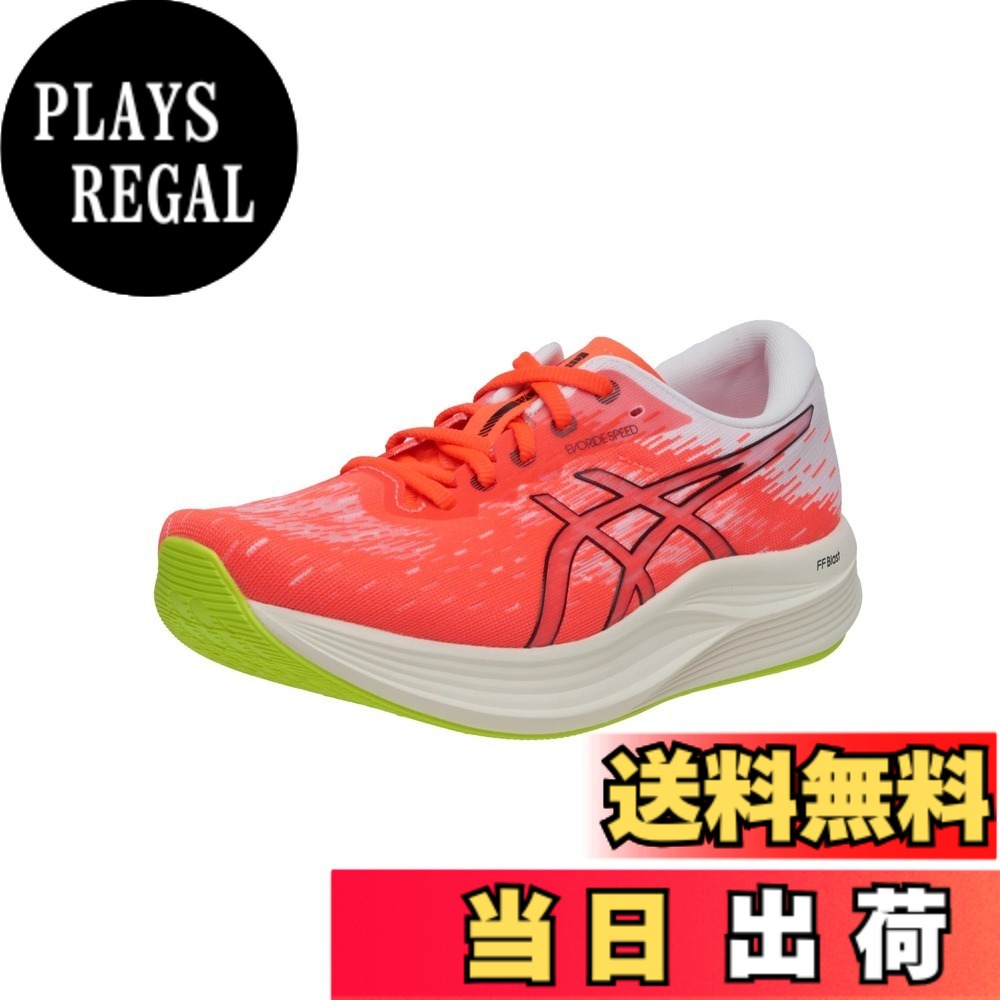 【送料無料】asics(アシックス) メンズ EvoRide SPEED 2ランニングシューズ 色：600(サンライズレッド/ブラック)、サイズ：27.5 cm 2E