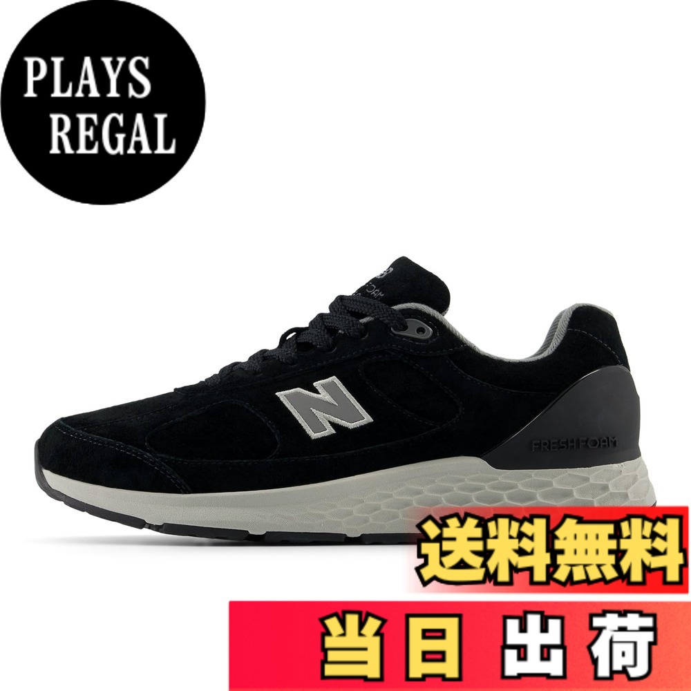 【送料無料】[ニューバランス] ウォーキングシューズ Fresh Foam 1880 v1 フレッシュフォーム クッション 天然皮革 メンズ 色：B1(BLACK)、サイズ：28.0 cm 4E