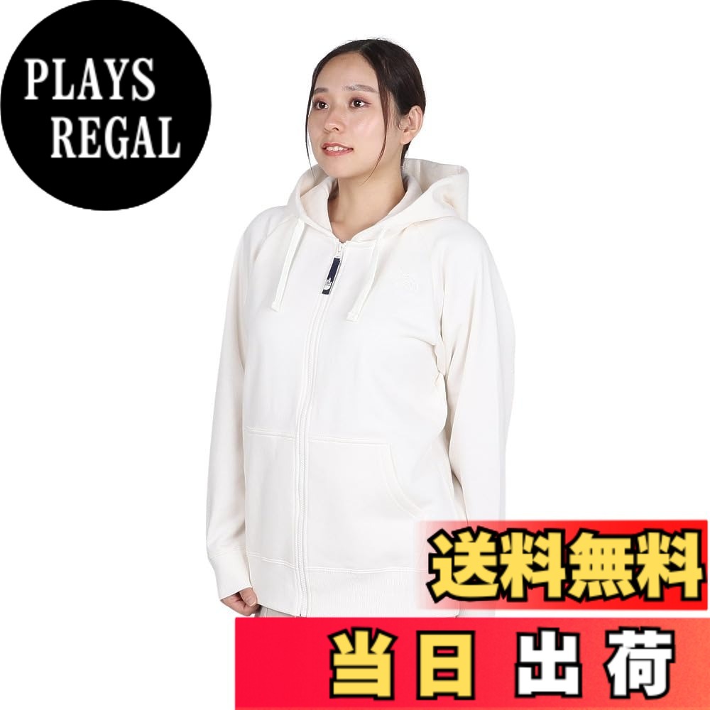 【送料無料】[ザ・ノース・フェイス] パーカー スウェット 大人 子供 キッズ リアビューフルジップパーカー 親子コーデ 色：オフホワイト、サイズ：S｜PLAYS REGAL