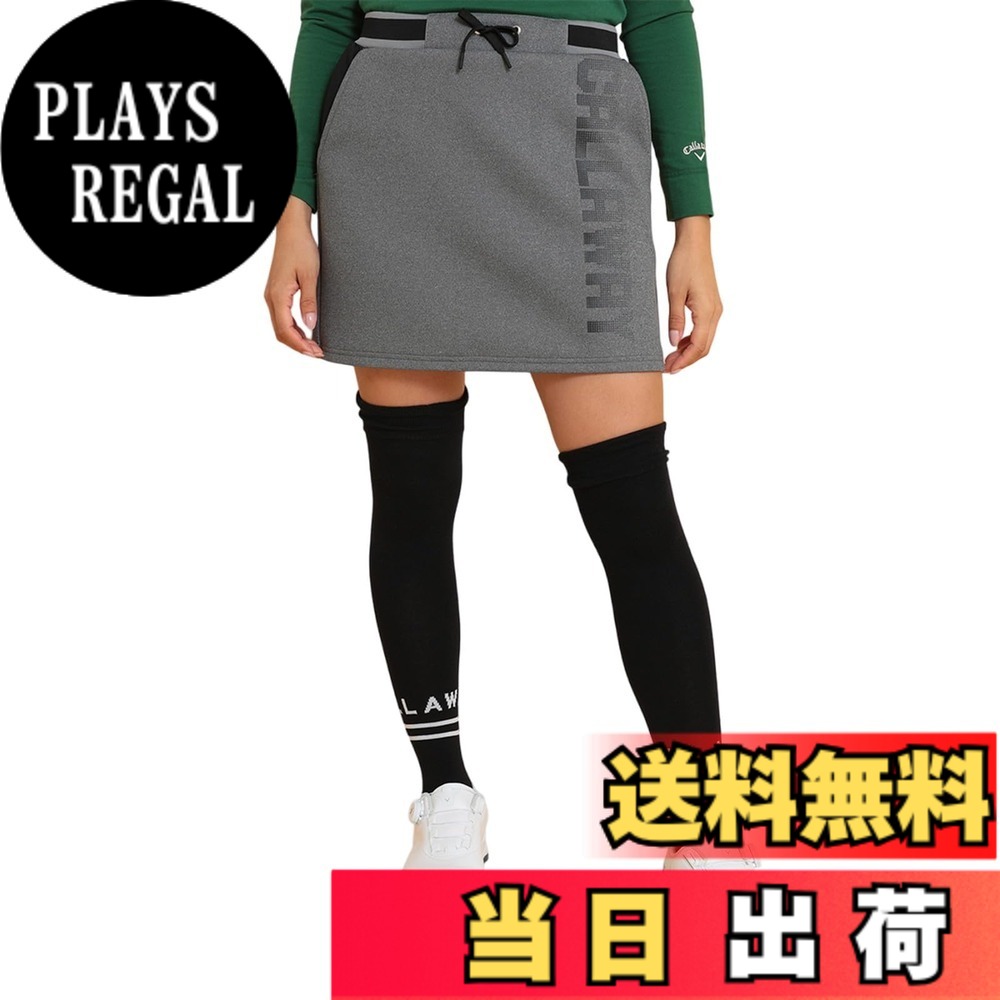 【貨物輸送無料】Callaway(キャロウェイ) レディース スコート(エニタイムスウェット) / ゴルフ / C24228205レディース 色：1021_薄墨色、大きさ：SS