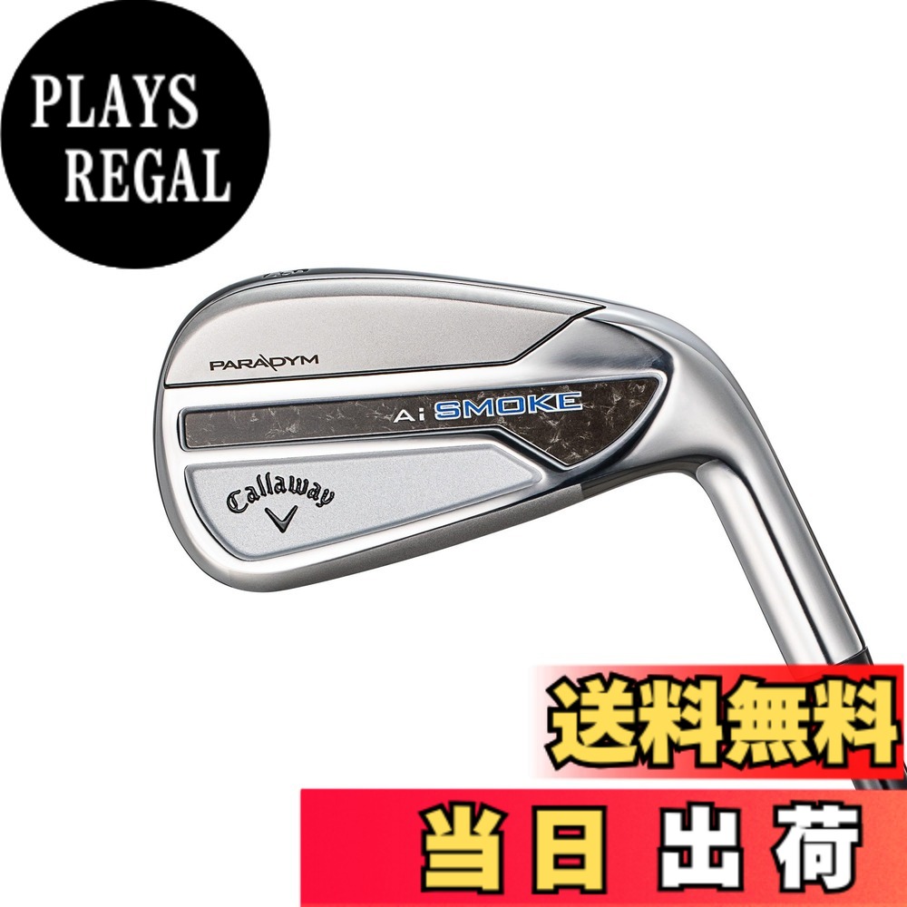 【貨物輸送無料】キャロウェイ(Callaway) アイアン PARADYM Ai SMOKE IRONS メンズ 色：しろがね色、大きさ：Ｒ