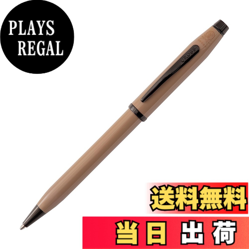 【貨物輸送無料】差し交わす ボールペン 油性 古典派音楽 世紀2 色：ベージュ、大いさ：中字 文房具・事務用品-ボールペン