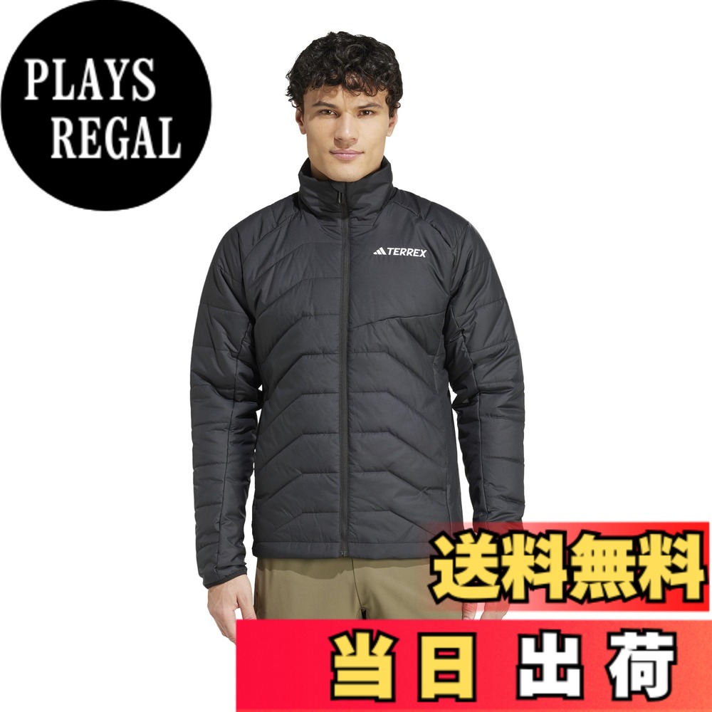 【送料無料】adidas(アディダス) ジャケットテレックス マルチシンセティック インサレーテッドジャケット JMS25メンズ 色：ブラック(IM7689)、サイズ：M