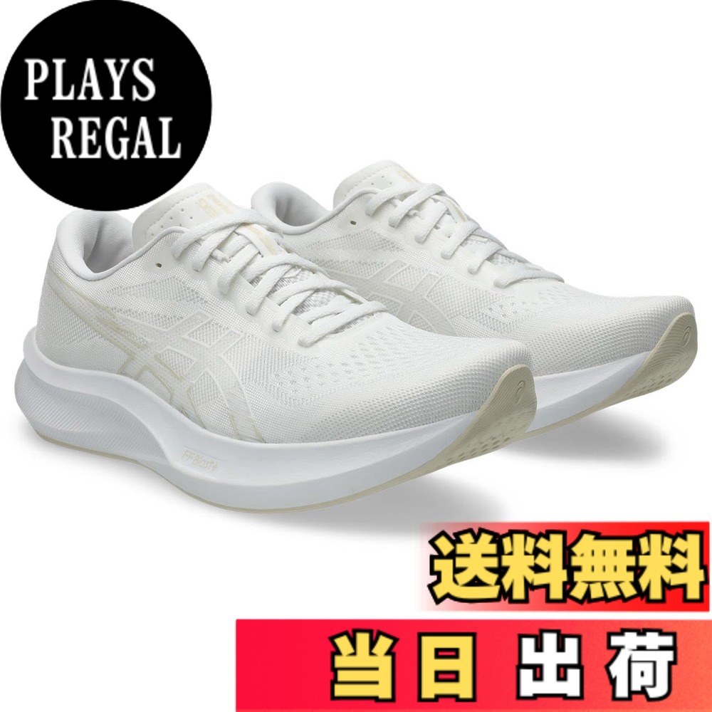 【送料無料】asics(アシックス) メンズ EvoRide Speed 3ランニングシューズ 色:100(ホワイト/ホワイト)、サイズ:24.5 cm 2E|PLAYS REGAL