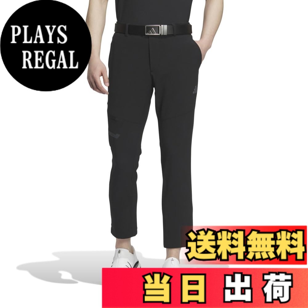 【貨物輸送無料】adidas ゴルフズボン下WIND.RDY EX-Stretch active 撥水 UV世話をする付き添い人 アンクルパンツメンズ 色：黒いこと、大きさ：82
