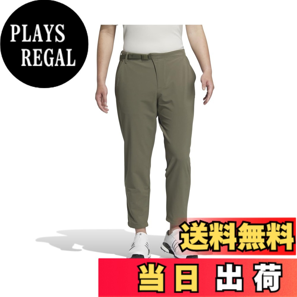 【貨物輸送無料】adidas(アディダス) ゴルフパンツコードカオス ワイドテーパードパンツメンズ 色：オリーブストレータ、大きさ：M