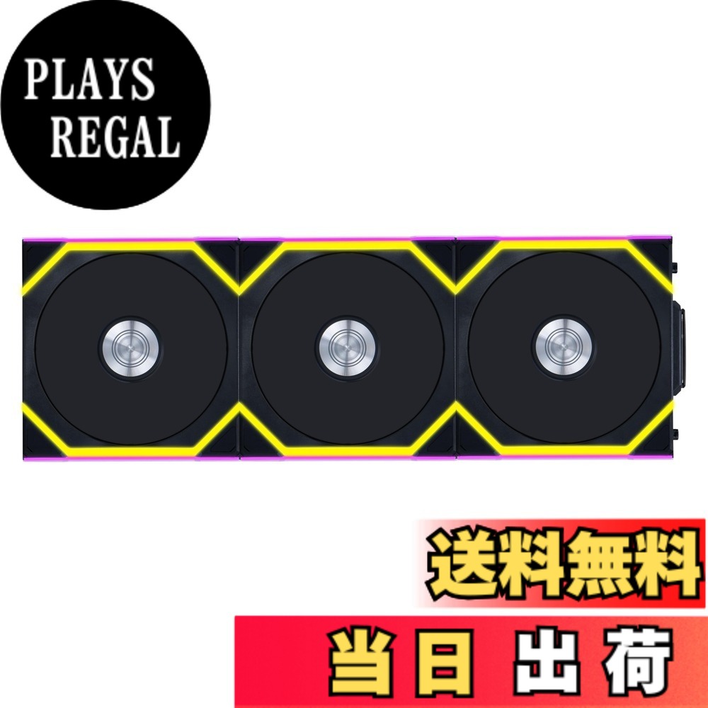 【貨物輸送無料】LIANLI 120粍 ARGB気違い UNI FAN SL Wireless 色：黒いこと