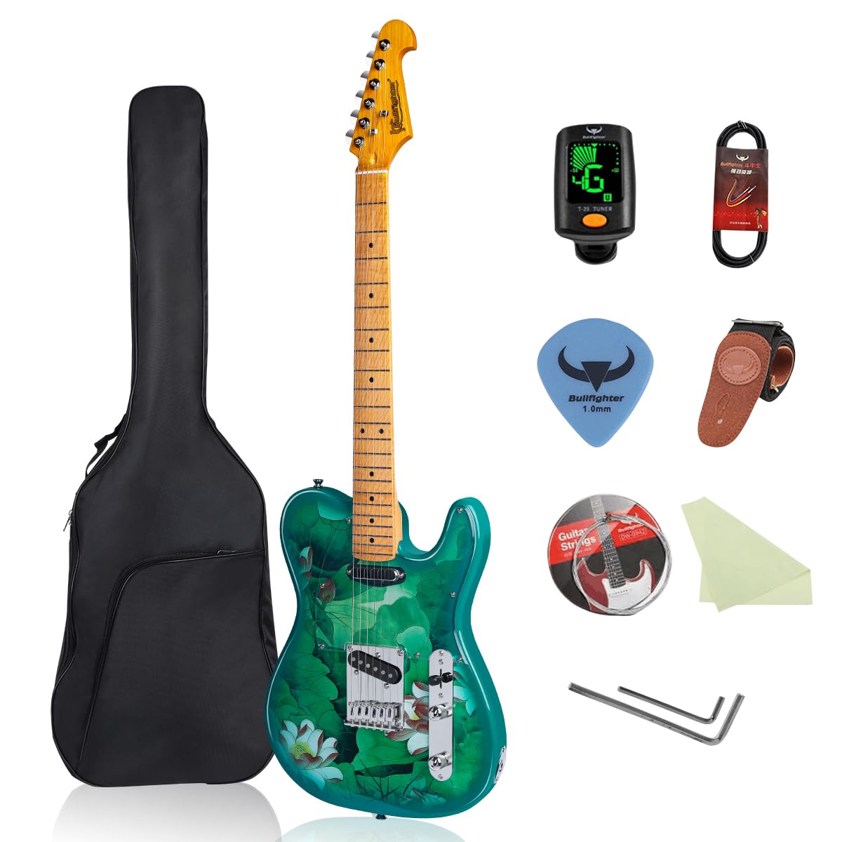 楽天市場】Bullfighter エレキギター TLテレキャスター大人 初心者