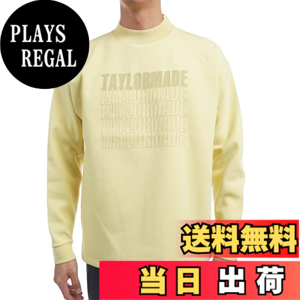 【送料無料】テーラーメイド(TAYLOR MADE) グラフィックロゴ スウェットモック クリーム M メンズ 24FW UN350｜PLAYS REGAL