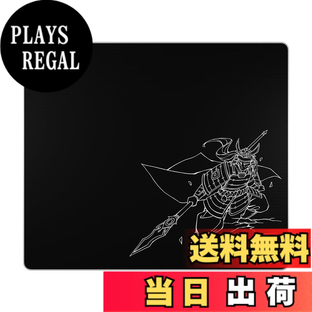 【送料無料】Kurosun ゲーミングマウスパッド Shogun Black L コントロール 布タイプ FPS 490 x 420mm 日本正規代理店品｜PLAYS REGAL