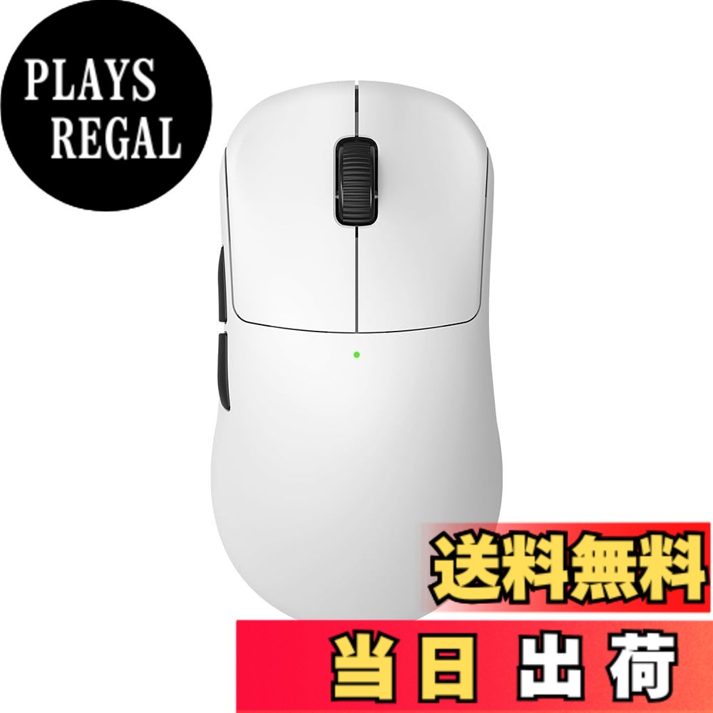 【送料無料】RAWM ワイヤレスゲーミングマウス ES21PRO White 8K 軽量 無線 FPS PAW3950 Nordic 52840 日本正規代理店品｜PLAYS REGAL