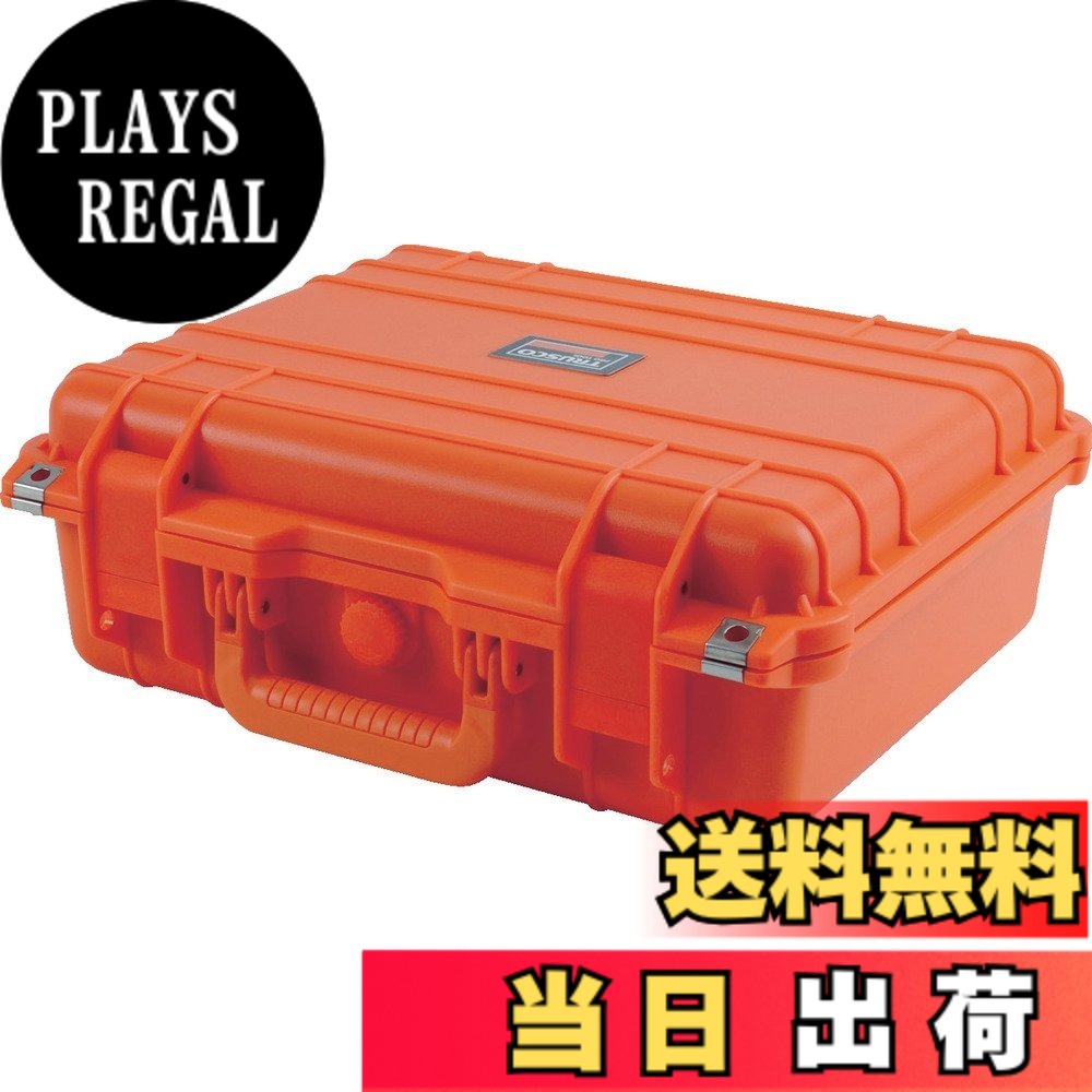 【送料無料】トラスコ中山(TRUSCO) プロテクターツールケース オレンジ 430x380x154mm TAK13OR-L｜PLAYS REGAL