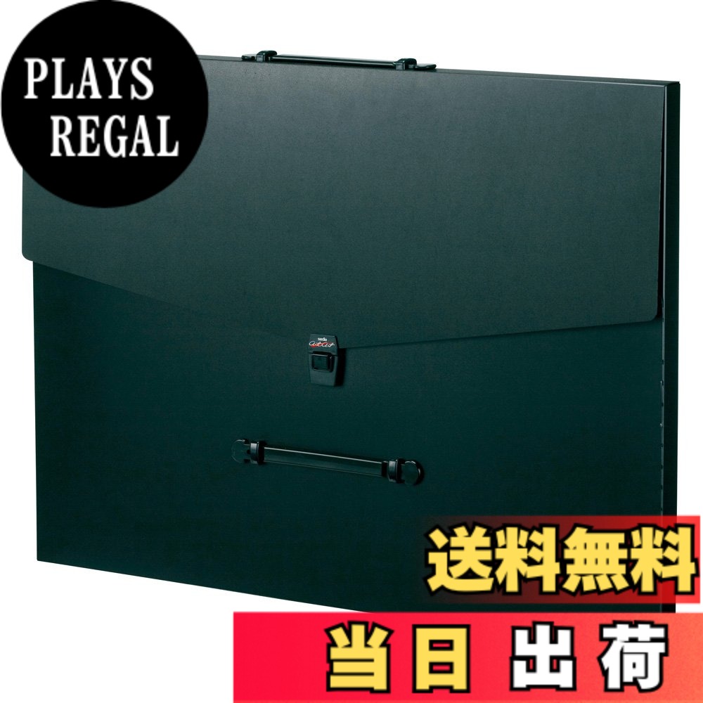 【送料無料】セキセイ ドキュメントファイル アルタートケース フラット B2 ブラック ART-1003-60