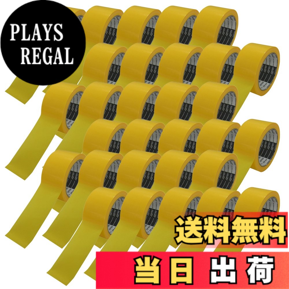 【送料無料】古藤工業 Monf No.822 NEW快適養生粘着テープ イエロー 幅50mmx長さ25m 30巻入り [マスキングテープ]