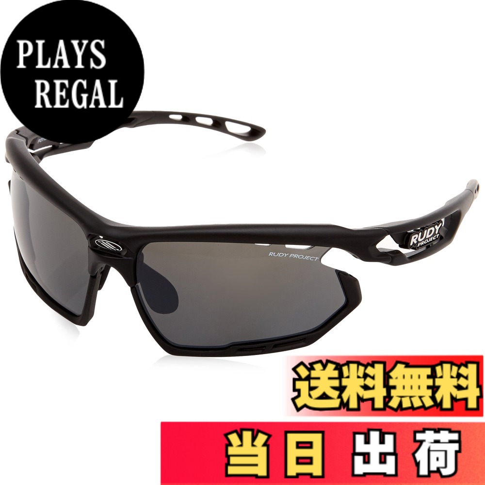 【送料無料】ルディプロジェクト(RUDYPROJECT) スポーツ サングラス 偏光レンズ FOTONYK フォトニック マット ブラック フレーム/ポラール 3FX グレイ レンズ/ブラック バンパー SP455906-0000