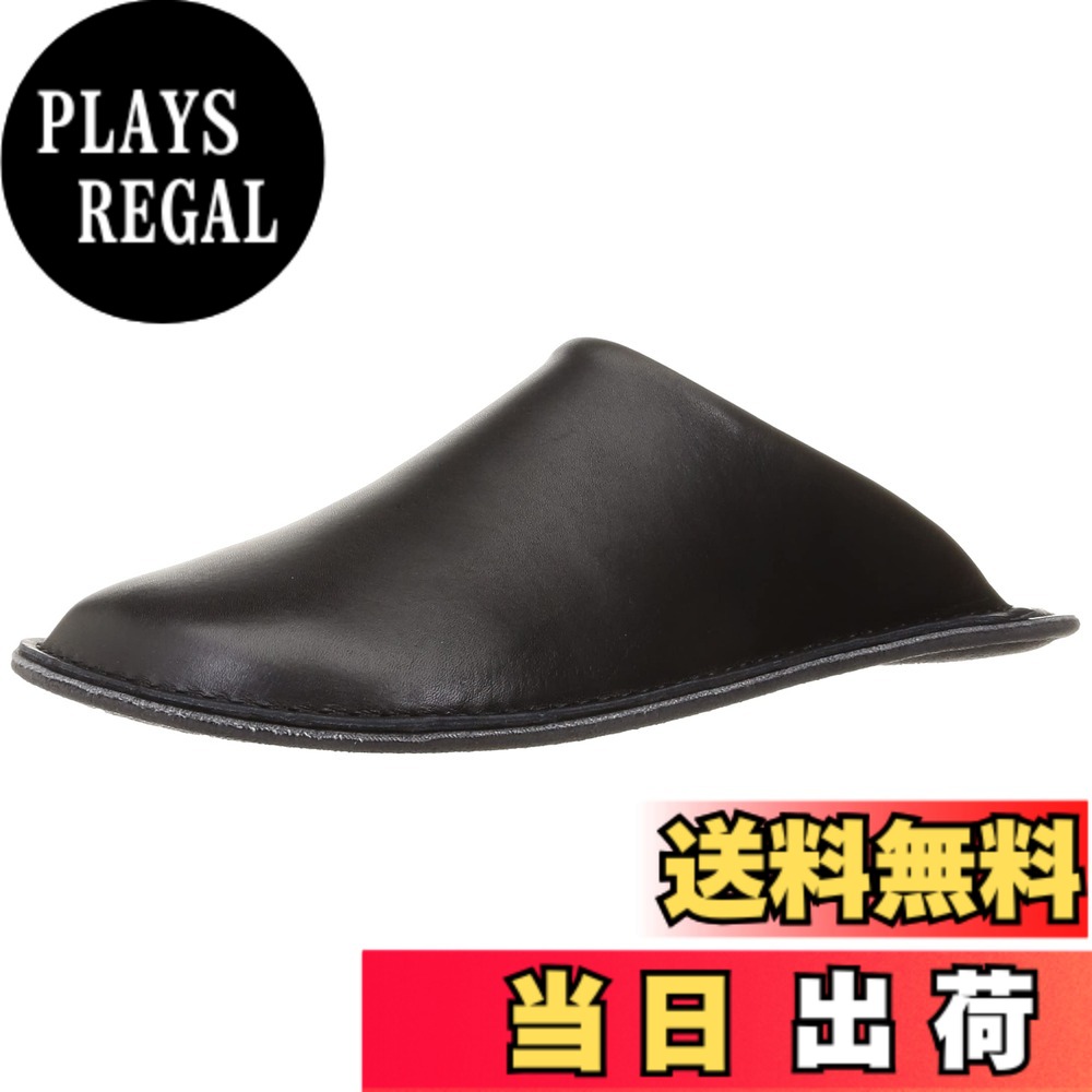 【送料無料】南海通商 ロクサン レザースリッパ BK L 0710-002 26.0~27.0cm｜PLAYS REGAL