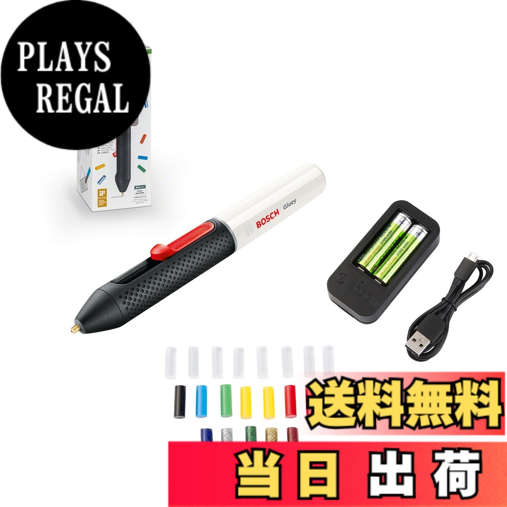 【貨物輸送無料】ボッシュ(BOSCH) コードレスグルーペン 『グルーイ』(マシマロ白いこと) 06032A2102
