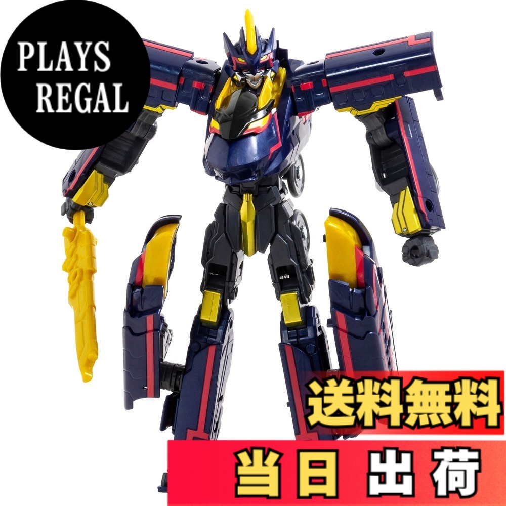【送料無料】タカラトミー(TAKARA TOMY) プラレール 新幹線変形ロボ シンカリオン DXS08 ブラックシンカリオン｜PLAYS REGAL