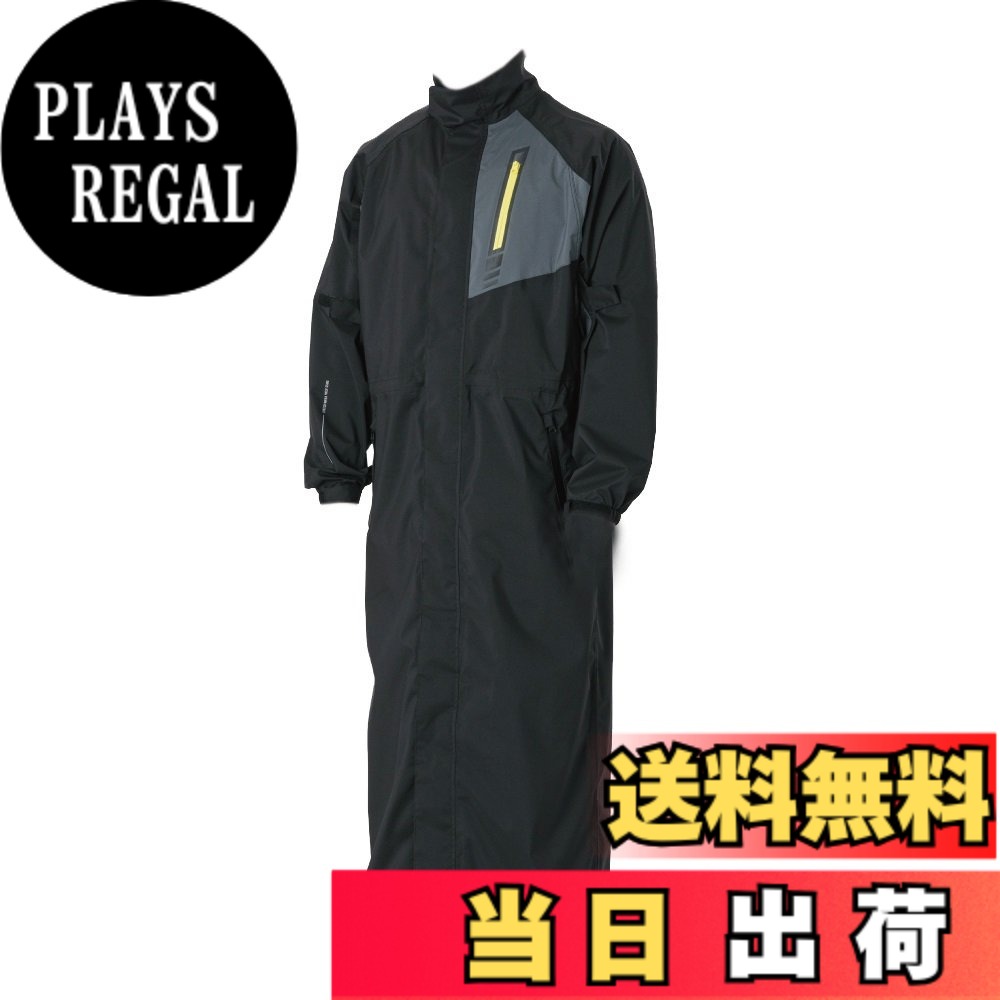 【貨物輸送無料】ナンカイ(NANKAI) 自動自転車用 ストレッチストレッチポンチョ 黒いこと/黄色L SDW9105A-ML 南太平洋部分品