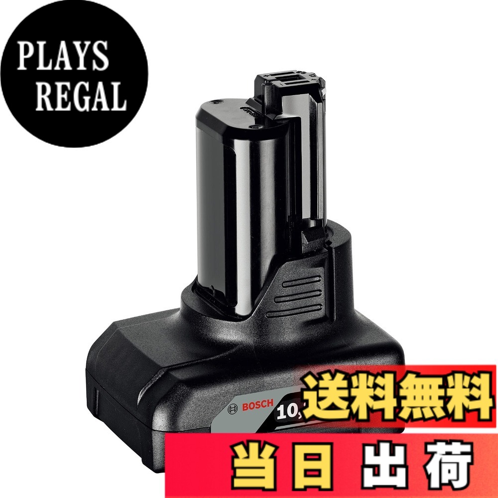 【送料無料】Bosch Professional(ボッシュ) 10.8V6.0Ahリチウムイオンバッテリー GBA10.8V6.0AH 本体: 奥行8.3cm 本体: 高さ10.5cm