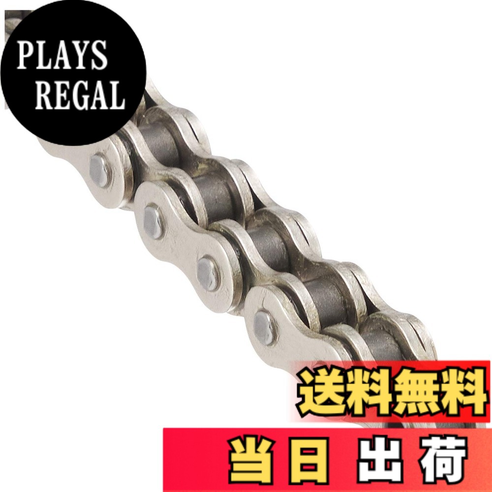 【送料無料】D.I.D(大同工業)バイク用チェーン カシメジョイント付属 520VX3-112ZB S&S(シルバー) X-リング 二輪 オートバイ用 324670｜PLAYS REGAL