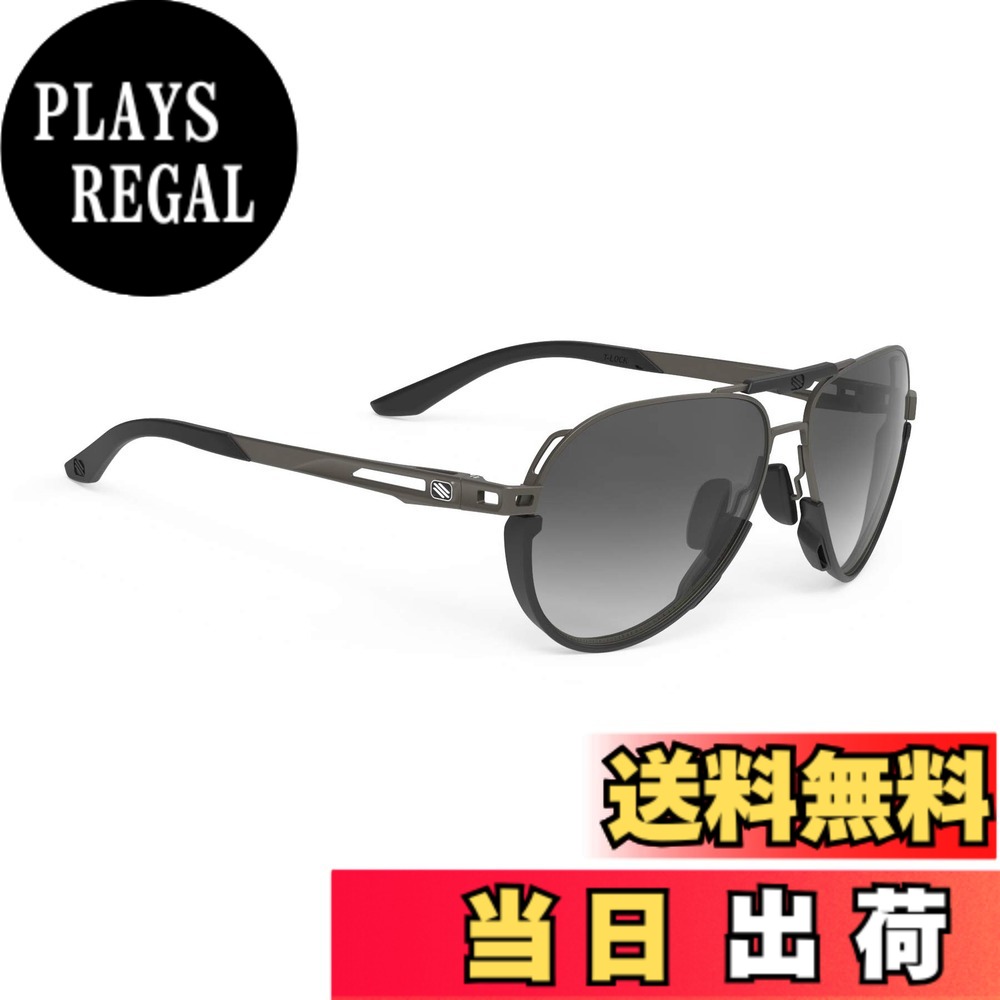 【送料無料】[RUDYPROJECT] サングラス SKYTRAIL スカイトレイル ガン マット フレーム/スモーク ブラック デグ レンズ 幅58mmブリッジ幅: 14mmテンプル長: 130mm高さ48mm｜PLAYS REGAL 18,225円