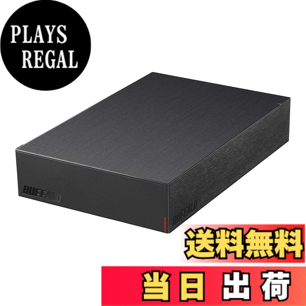 【貨物輸送無料】BUFFALO USB3.2(Gen.1)相応う外後ばらいHDD 4結核症 黒いこと 固定ディスク-LE4U3-BA